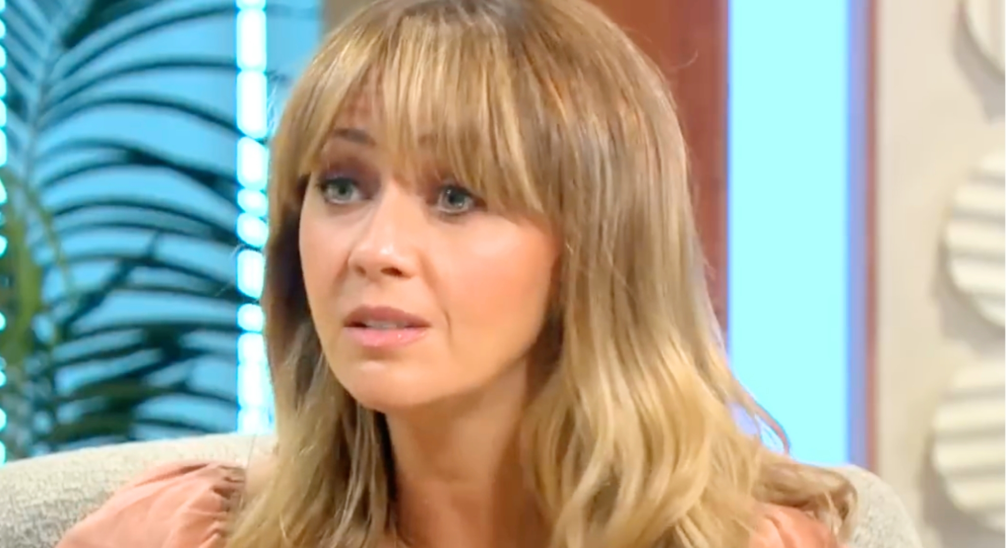 Coronation Street's Samia Longchambon serious