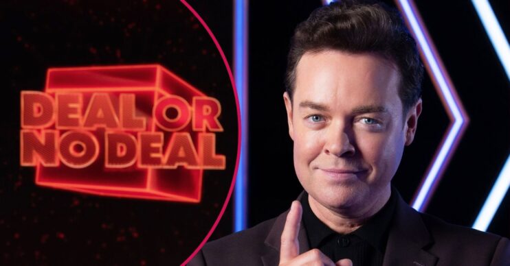 Deal or No Deal logo and Stephen Mulhern