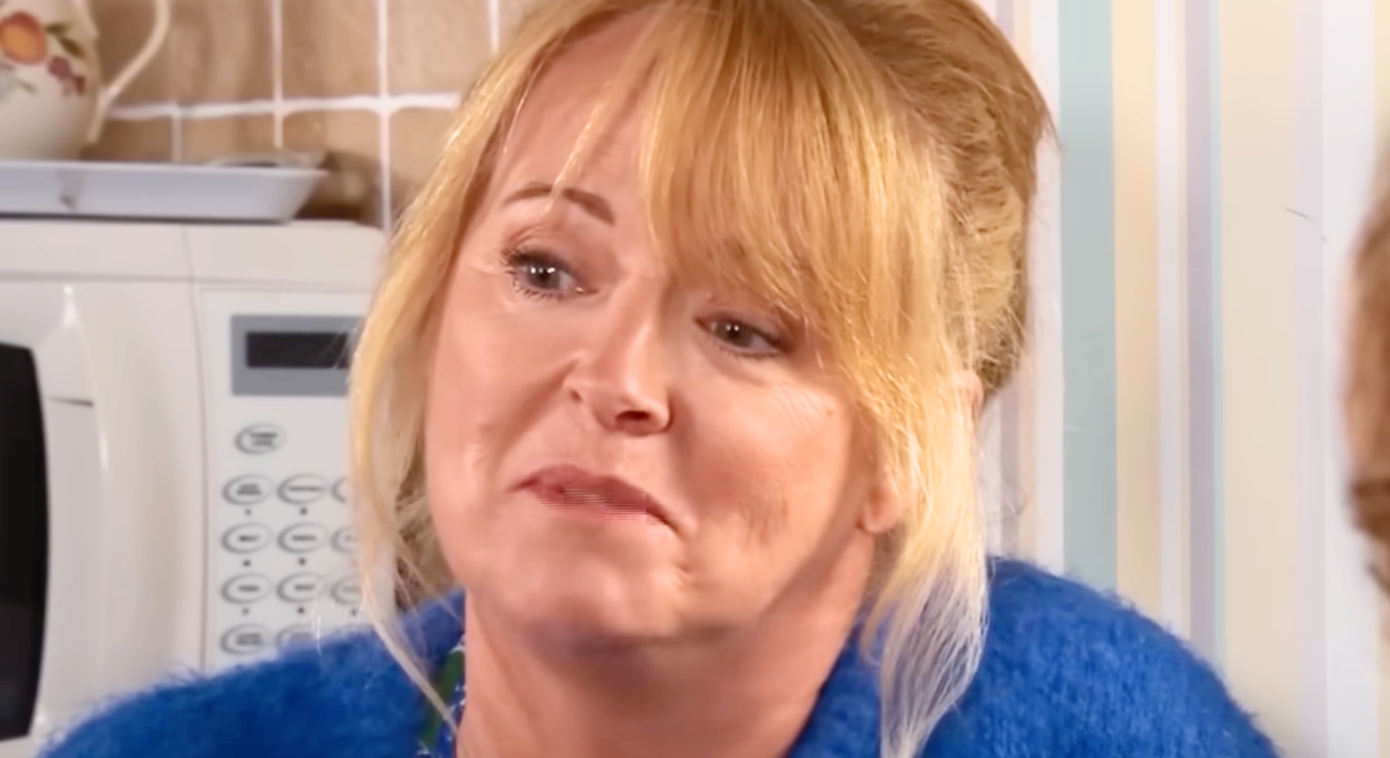 Coronation Street's Jenny in deep thought