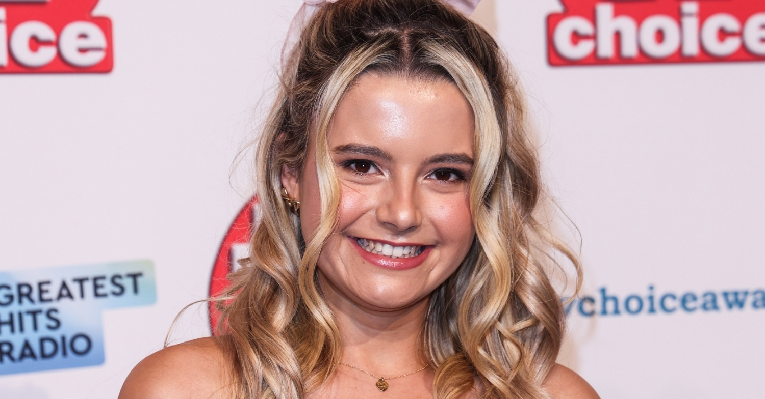 Coronation Street's Sydney Martin smiling on red carpet