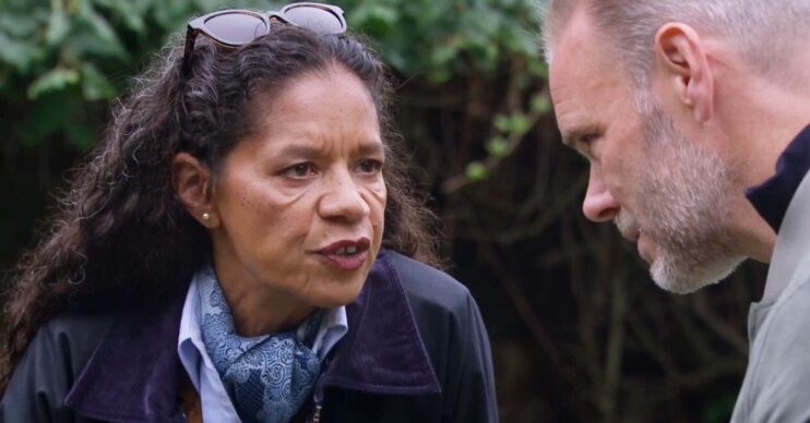 Celia and Ray are mum and son (Credit: ITV)