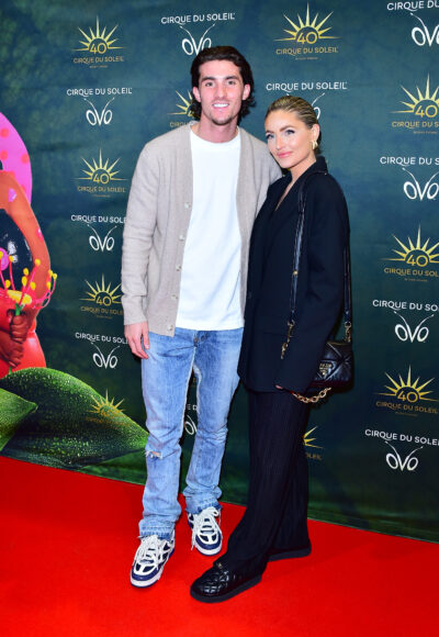 Claudia Fogarty and Ollie Crankshore at Cirque du Soleil