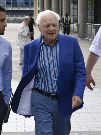 Sir David Jason in a blue suit
