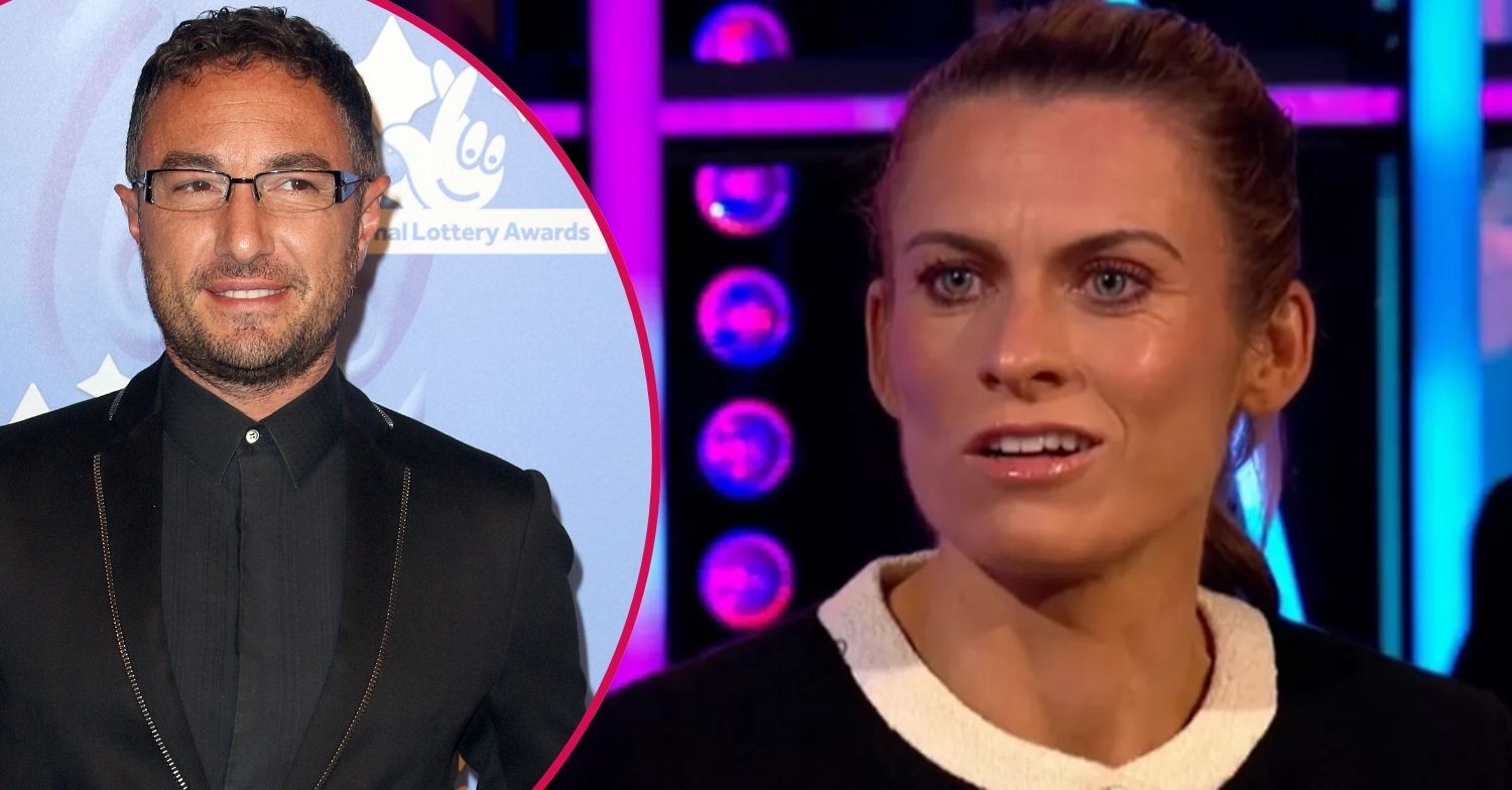 Vincent Simone on the red carpet / Karen Carney on It Takes Two