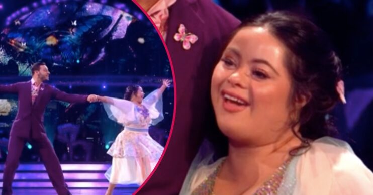 Ellie and Vito on Strictly