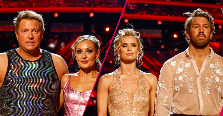 Thomas and Amy and Chris and Nadiya on Strictly