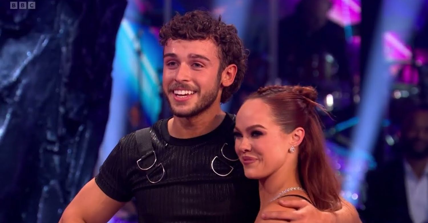 George Clarke and Alexis Warr on Strictly