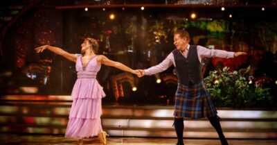 Ross King and Jowita Pryzstal on Strictly
