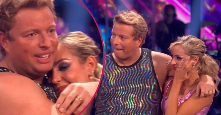 Thomas Skinner and Amy Dowden on Strictly