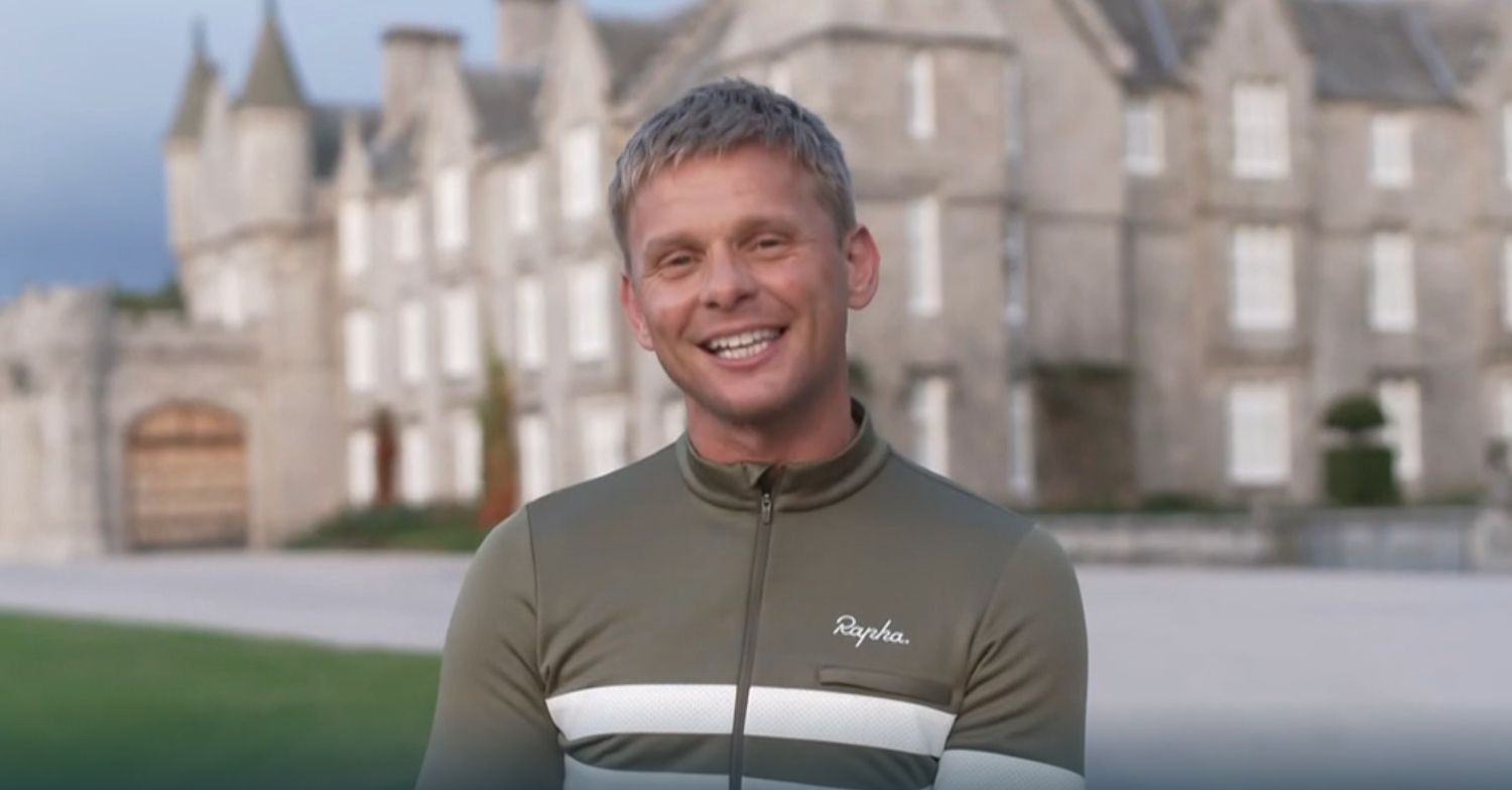 Jeff Brazier smiling on This Morning 