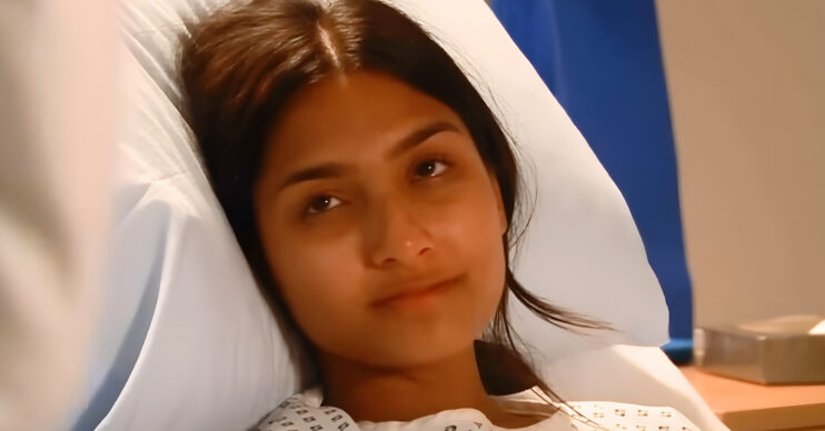 Coronation Street's Asha ill in bed