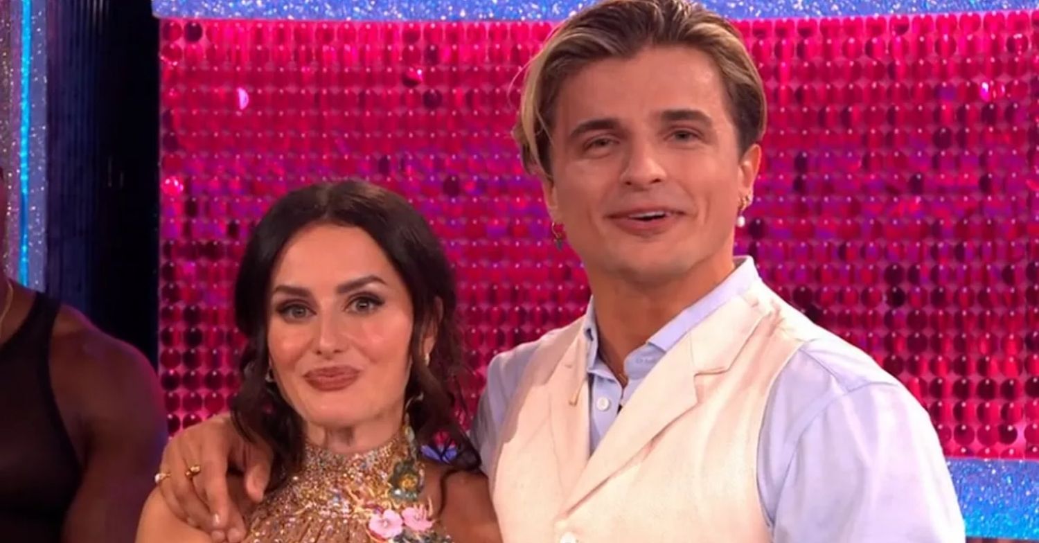 Amber Davies and Nikita Kuzmin on Strictly