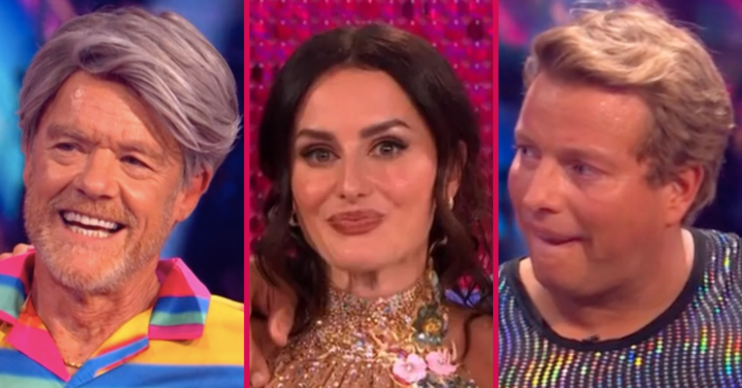 Stefan Dennis, Amber Davies and Thomas Skinner on Strictly
