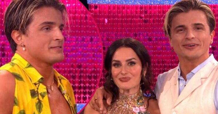 Amber Davies and Nikita Kuzmin on Strictly