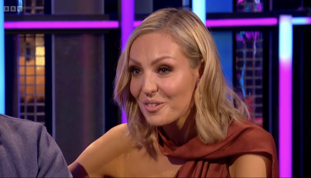 Amy Dowden gets teary-eyed on It Takes Two