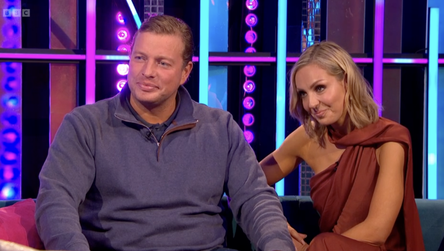 Thomas Skinner and Amy Dowden on It Takes Two