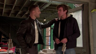 Theo loses his temper at Pete
