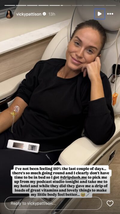 Vicky Pattison on her Instagram Story