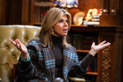 Kate Garraway speaking on Celebrity Traitors
