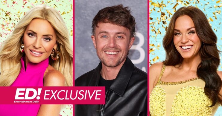 ED exclusive trio: Tess Daly / Roman Kemp / Vicky Pattison