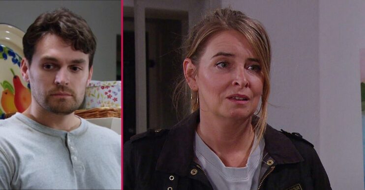 Mack and Charity split shot (Credit: ITV/Comp ED!)
