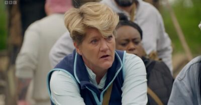 Clare Balding on The Celebrity Traitors
