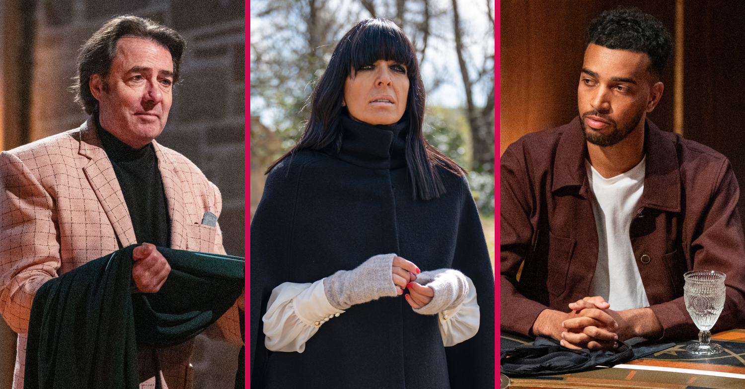 Jonathan Ross, Claudia Winkleman and Niko on Celeb Traitors