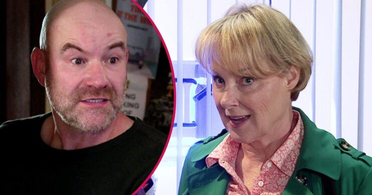 Tim and Sally in Coronation Street
