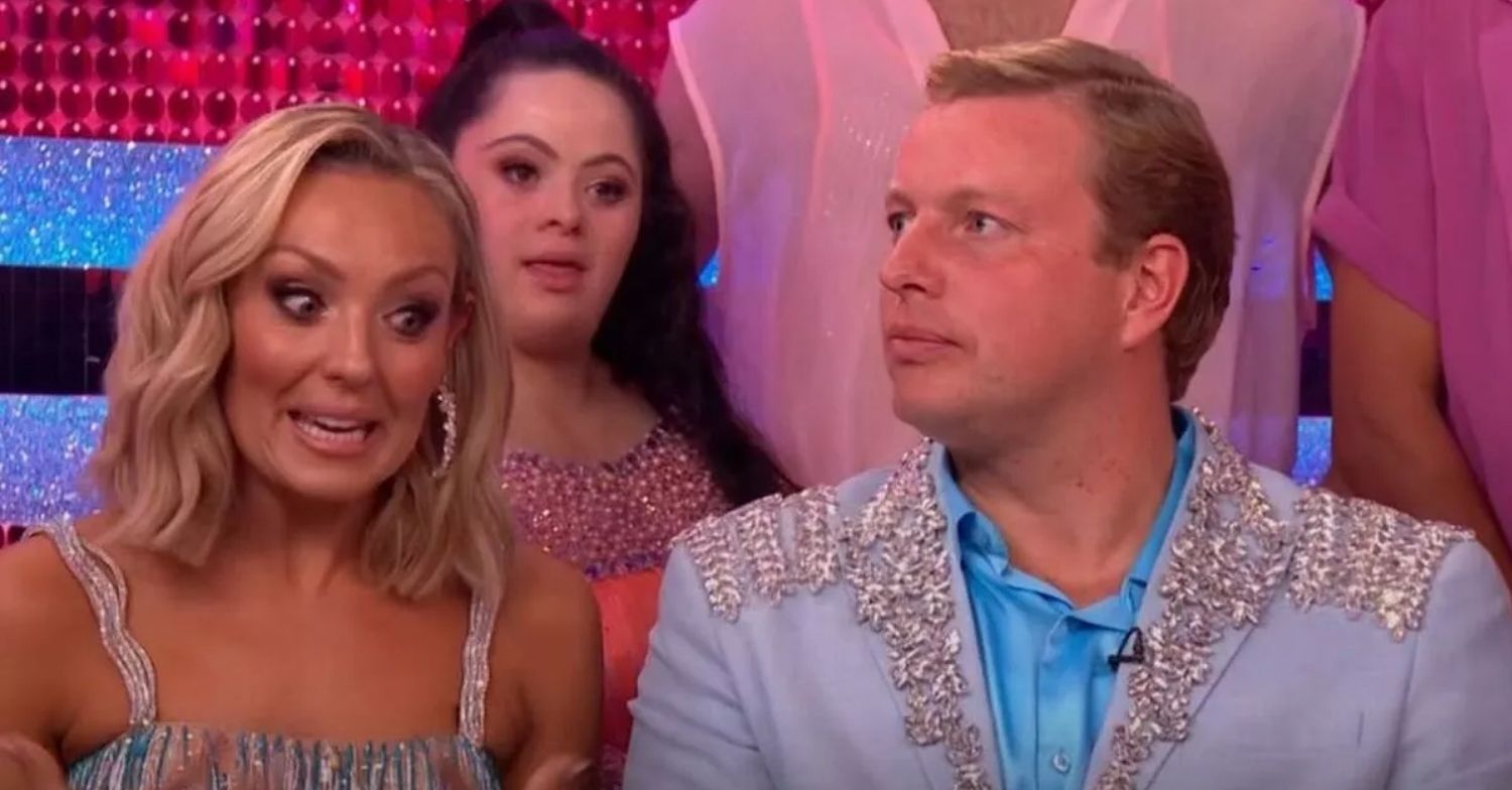 Amy Dowden and Thomas Skinner on Strictly