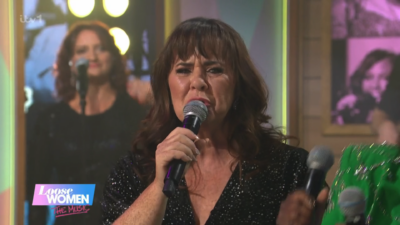 Coleen Nolan singing on Loose Women