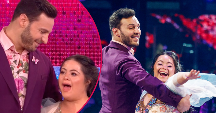 Ellie Goldstein and Vito Coppola on Strictly