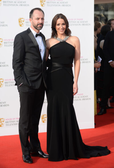Suranne Jones and her husband