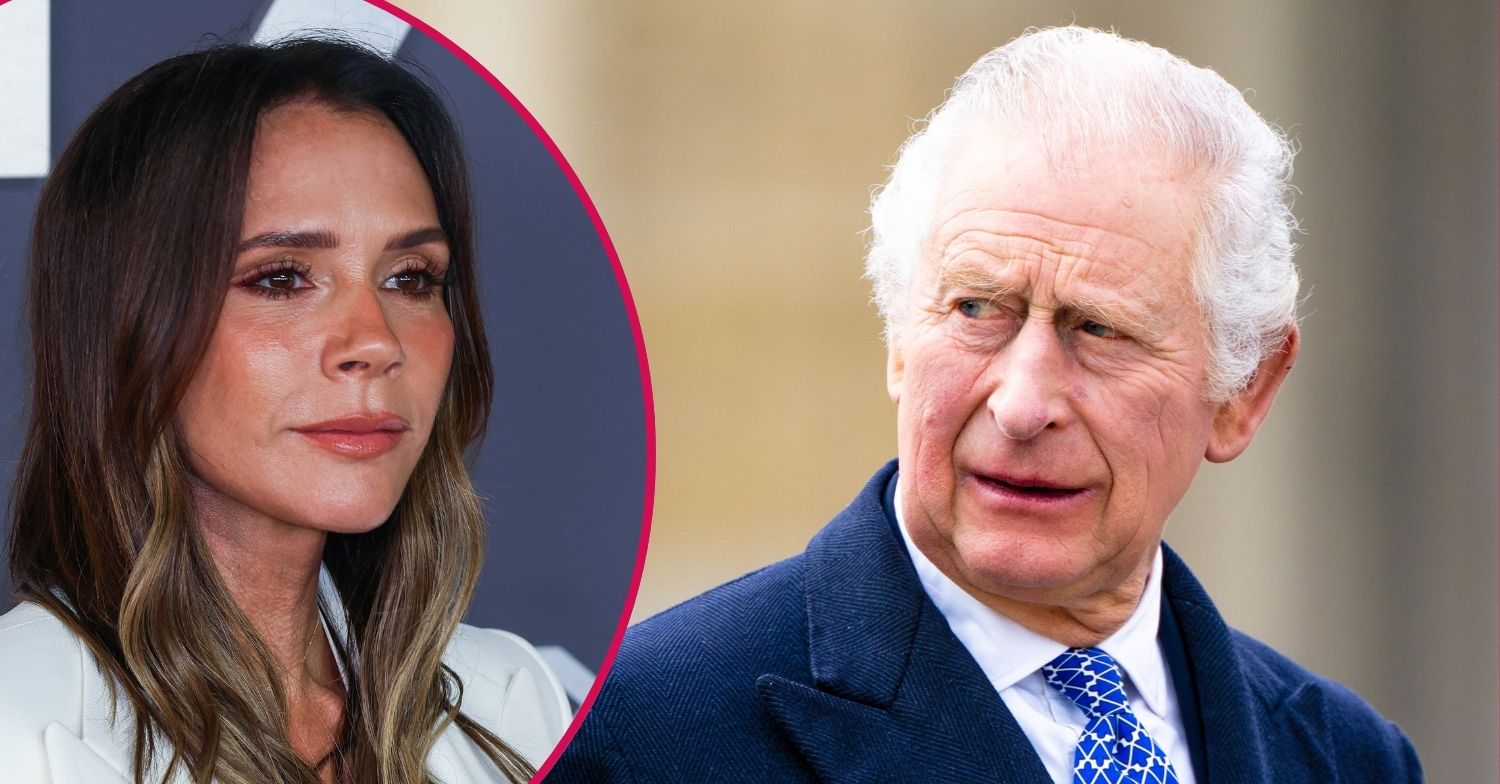 RI composite: Victoria Beckham and King Charles