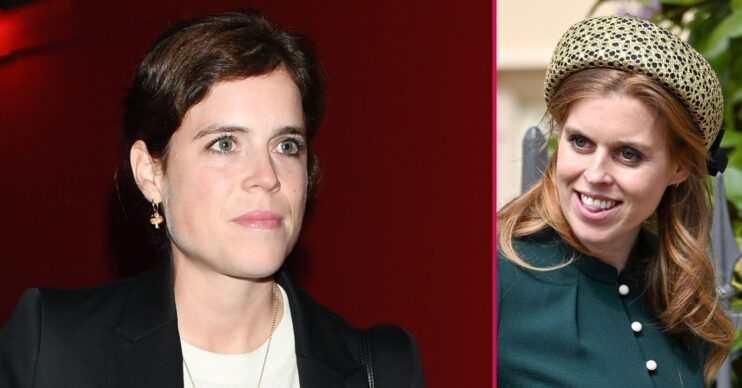ED! composite of Princess Eugenie and Princess Beatrice at royal events