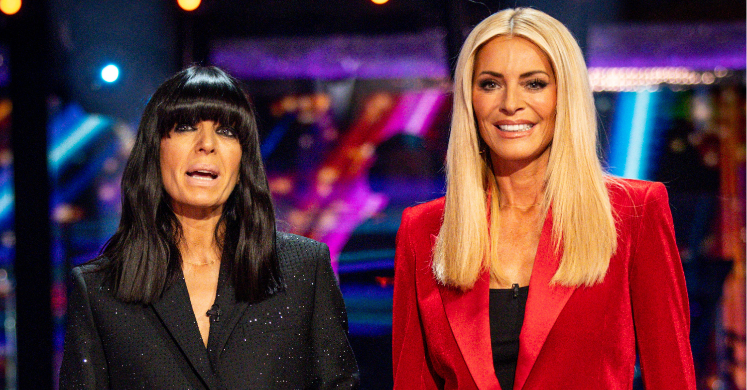 Claudia Winkleman and Tess Daly on Strictly