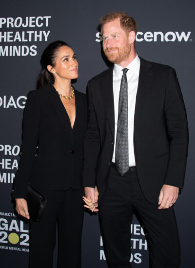 Harry and Meghan at World Mental Health Day Gala