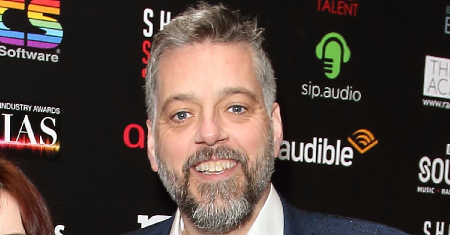 Iain Lee smiling