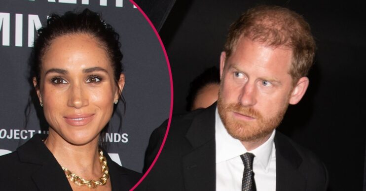 ED! composite of Meghan Markle and Prince Harry in New York
