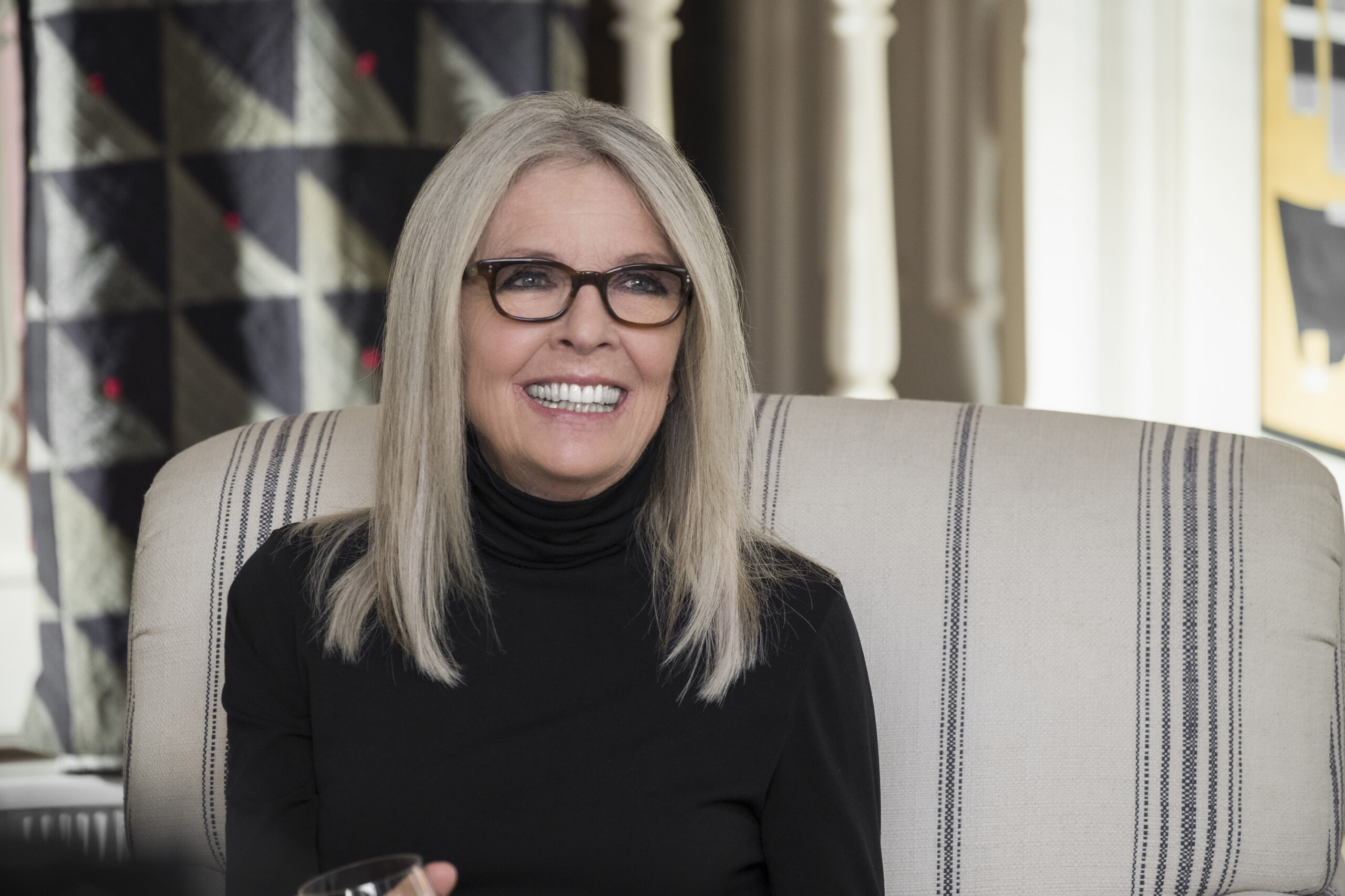Diane Keaton smiling