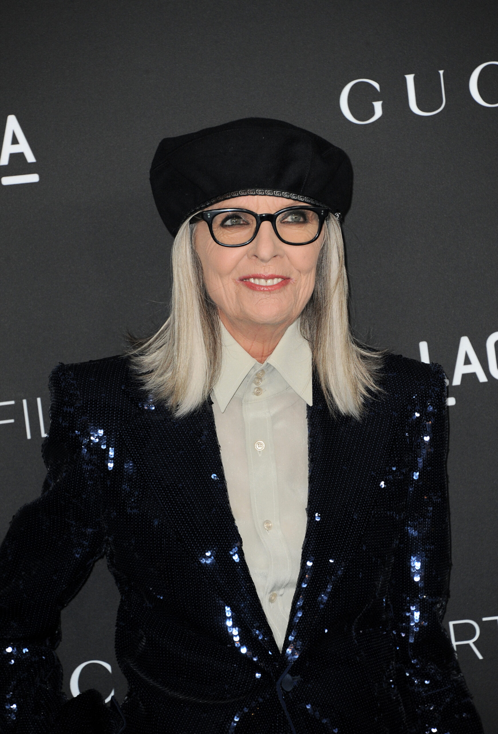 Diane Keaton smiling