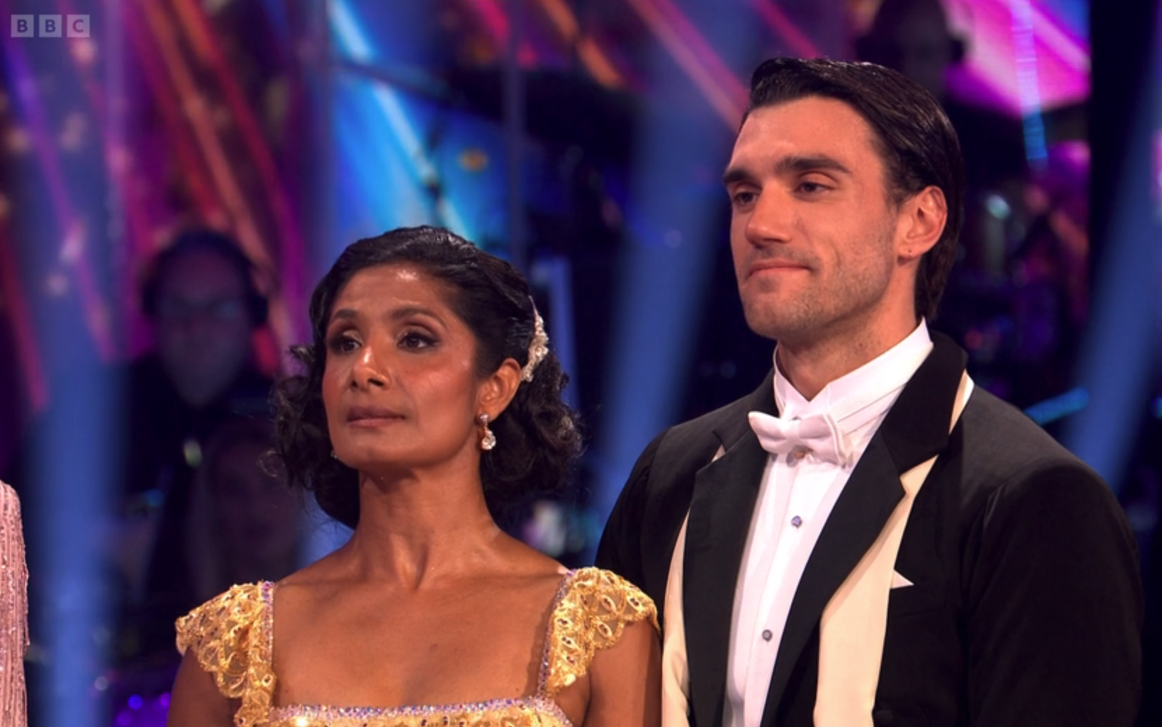Balvinder Sopal and partner Julian Caillon on Strictly