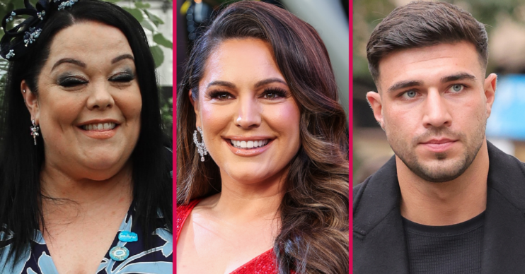 Lisa Riley, Kelly Brook and Tommy Fury