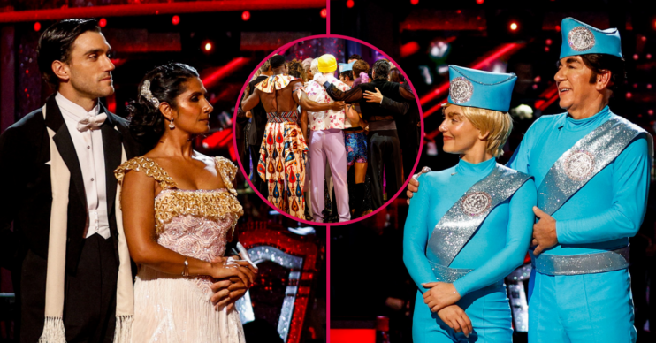 Strictly contestants on the results show
