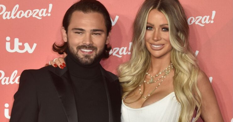 Olivia Attwood and Bradley Dack at The ITV Palooza! 2021