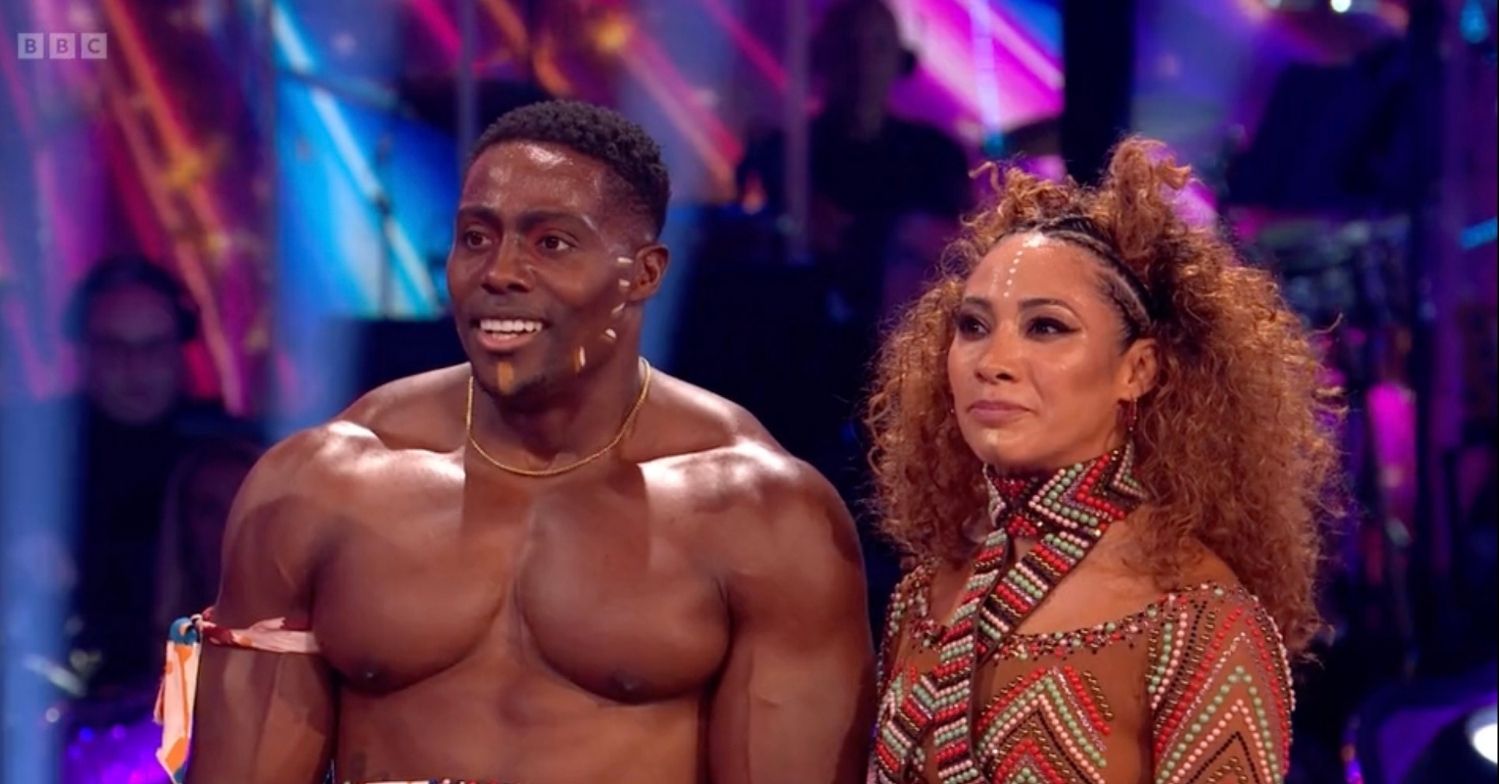 Harry Aikines-Aryeetey and Karen Hauer on Strictly 