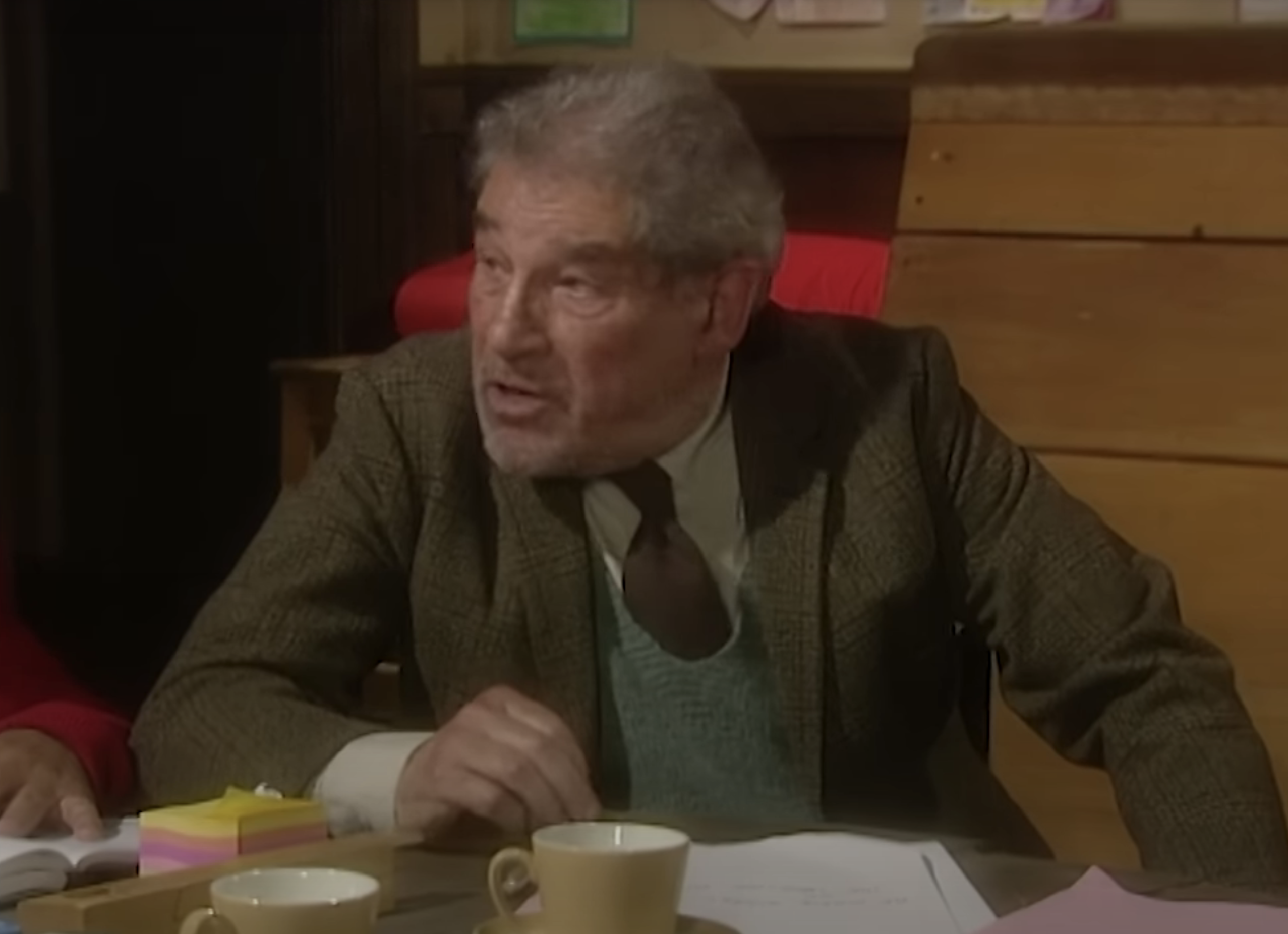 Trevor Peacock as Jim in The Vicar of Dibley