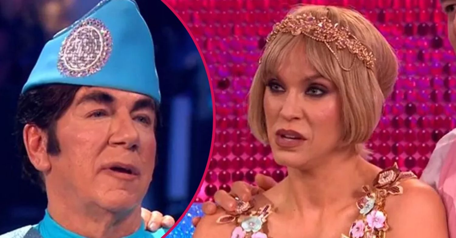 Ross King and Vicky Pattison on Strictly