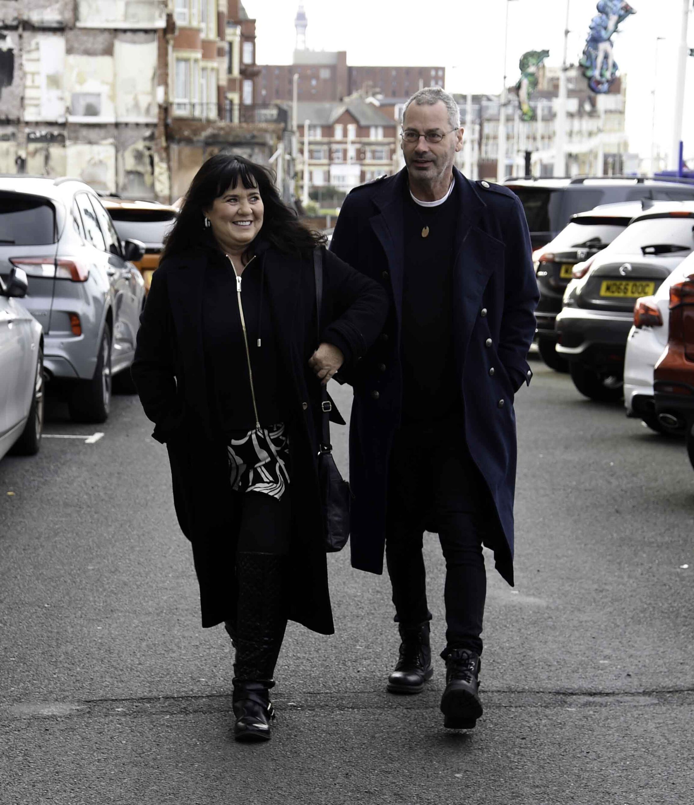 Coleen Nolan and Michael Jones smiling