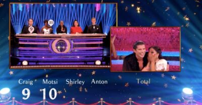 Katya and Lewis on Strictly