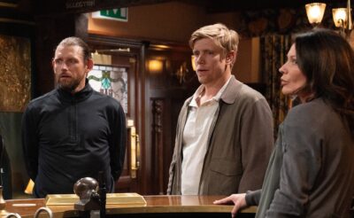 Kev and Robert in the pub